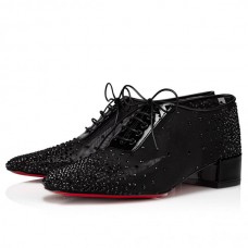 contrefaçon Réplique Christian Louboutin Degraginzbar 30 Noir Résille - Shoes - Women vente