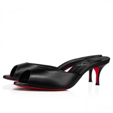 Christian Louboutin Me Dolly Mules 55 mm Noir Cuir nappa
